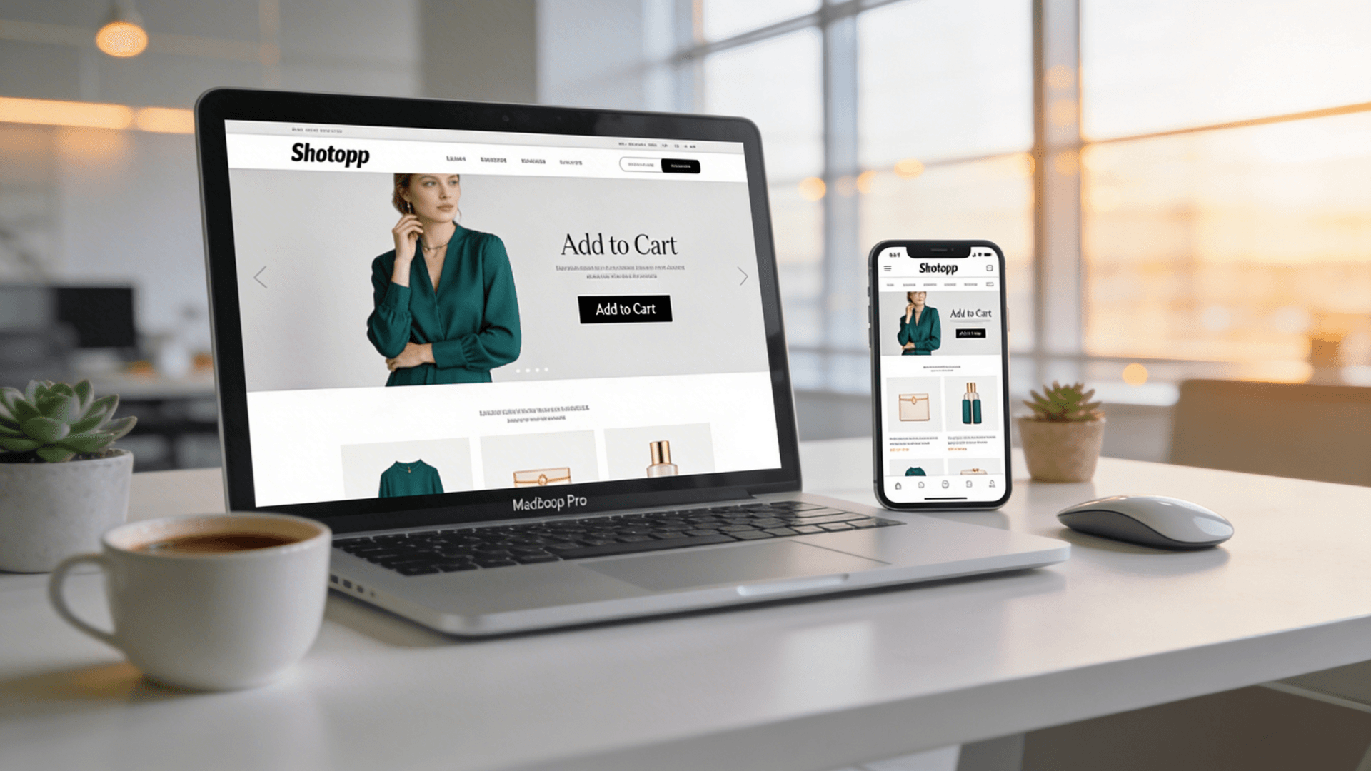 Shopify UI/UX DesignBuilt for Conversions